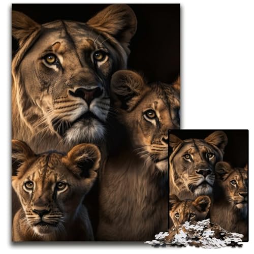 Fantasy Lion 1000-Teile-Puzzle, Geschenke, Puzzles für Erwachsene, Denkspiel für Teenager und Familieninteraktion, 26x38cm/10,23x14,96 Zoll Fantasy Lion 1000-Teile-Puzzle, Geschenke, Puzzles für Erwachsene, Denkspiel für Teenager und Familieninteraktion, 26x38cm/10,23x14,96 Zoll von LiJianXXR