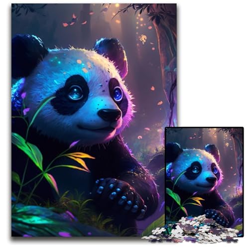 Fantasy Panda Puzzle 1000 Teile für Erwachsene. Unmögliches Puzzle für Erwachsene. Familienaktivität, Denksportaufgabe, Heimdekoration, 26x38cm/10,23x14,96 Zoll Fantasy Panda Puzzle 1000 Teile für Erwachsene. Unmögliches Puzzle für Erwachsene. Familienaktivität, Denksportaufgabe, Heimdekoration, 26x38cm/10,23x14,96 Zoll von LiJianXXR