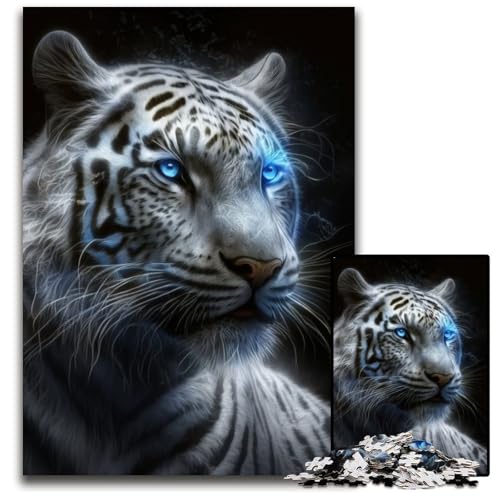 Fantasy Tiger 1000-teiliges Puzzle für Erwachsene. Puzzles für Erwachsene, Spaß bei Aktivitäten zu Hause, Geburtstagsgeschenk, Reisegeschenke, 26x38cm/10,23x14,96 Zoll Fantasy Tiger 1000-teiliges Puzzle für Erwachsene. Puzzles für Erwachsene, Spaß bei Aktivitäten zu Hause, Geburtstagsgeschenk, Reisegeschenke, 26x38cm/10,23x14,96 Zoll von LiJianXXR