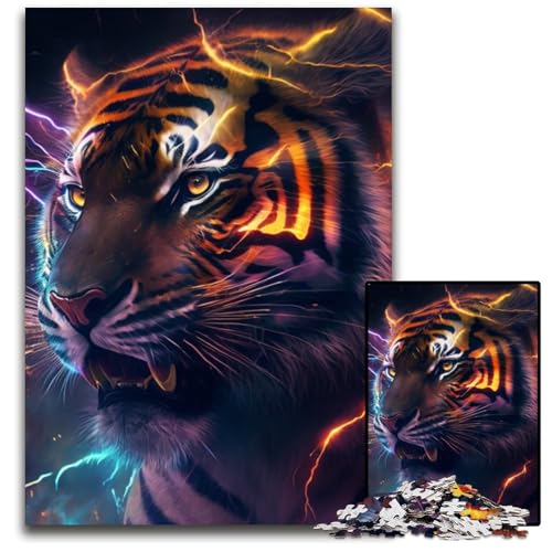 Fantasy Tiger Puzzle 1000 Teile für Erwachsene Puzzles für Erwachsene Interaktives Familienspiel, Gehirn-Herausforderung, Lernspielzeug 50x75cm/19,68x29,52 Zoll Fantasy Tiger Puzzle 1000 Teile für Erwachsene Puzzles für Erwachsene Interaktives Familienspiel, Gehirn-Herausforderung, Lernspielzeug 50x75cm/19,68x29,52 Zoll von LiJianXXR