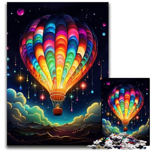 Galaxy-Heißluftballon, 1000-teiliges Puzzle, Geschenke, Puzzles für Erwachsene, Denkspiel für Teenager und Familieninteraktion, 26x38cm/10,23x14,96 Zoll Galaxy-Heißluftballon, 1000-teiliges Puzzle, Geschenke, Puzzles für Erwachsene, Denkspiel für Teenager und Familieninteraktion, 26x38cm/10,23x14,96 Zoll von LiJianXXR