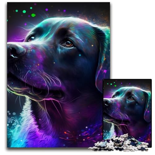 Labrador 1000-Teile-Puzzle für Erwachsene, anspruchsvolle Puzzles, interaktives Familienspiel, Gehirn-Herausforderung, Lernspielzeug, 50x75cm/19,68x29,52 Zoll Labrador 1000-Teile-Puzzle für Erwachsene, anspruchsvolle Puzzles, interaktives Familienspiel, Gehirn-Herausforderung, Lernspielzeug, 50x75cm/19,68x29,52 Zoll von LiJianXXR