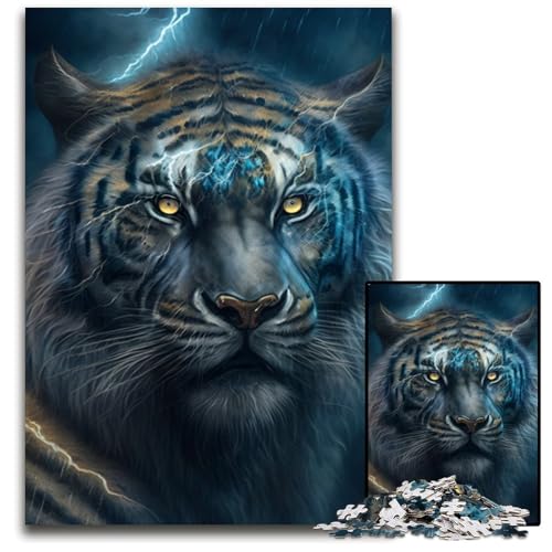 Magic Tiger 1000-teiliges Puzzle für Erwachsene, Puzzles für Erwachsene für Feiertage, Geburtstage und Familienspieleabende, 26x38cm/10,23x14,96 Zoll Magic Tiger 1000-teiliges Puzzle für Erwachsene, Puzzles für Erwachsene für Feiertage, Geburtstage und Familienspieleabende, 26x38cm/10,23x14,96 Zoll von LiJianXXR