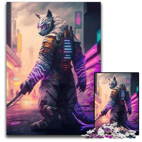 Neon Warrior 1000-Teile-Puzzle für Erwachsene, anspruchsvolle Puzzles, interaktives Familienspiel, Denksportaufgabe, Lernspielzeug, 26x38cm/10,23x14,96 Zoll Neon Warrior 1000-Teile-Puzzle für Erwachsene, anspruchsvolle Puzzles, interaktives Familienspiel, Denksportaufgabe, Lernspielzeug, 26x38cm/10,23x14,96 Zoll von LiJianXXR
