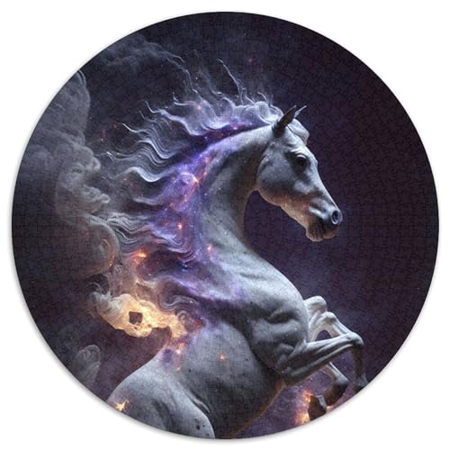 Pegasus des Schicksals, Puzzle für Erwachsene, 1000 Teile, runde Puzzles mit 1000 Teilen für Erwachsene, Spaß für die ganze Familie, Basteln, perfekt für Geburtstage, Feiertage, 67,5 x 67,5 cm Pegasus des Schicksals, Puzzle für Erwachsene, 1000 Teile, runde Puzzles mit 1000 Teilen für Erwachsene, Spaß für die ganze Familie, Basteln, perfekt für Geburtstage, Feiertage, 67,5 x 67,5 cm von LiJianXXR