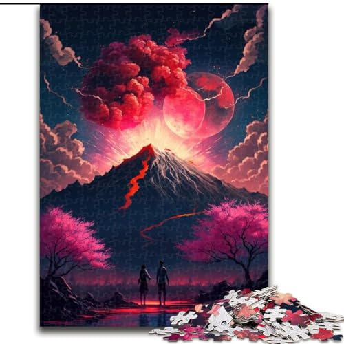 Puzzle 1000 Teile, Berg Fuji, aus Holz, perfektes Weihnachts- und Neujahrsgeschenk, Feiertagsgeschenk, 50x75cm, für Geburtstag, Feiertage, Weihnachten, Halloween Puzzle 1000 Teile, Berg Fuji, aus Holz, perfektes Weihnachts- und Neujahrsgeschenk, Feiertagsgeschenk, 50x75cm, für Geburtstag, Feiertage, Weihnachten, Halloween von LiJianXXR