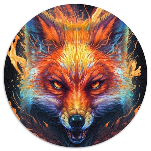 Puzzle 1000 Teile, Fuchs-Puzzle für Erwachsene, Entspannung und Herausforderung, farbenfrohe Heimdekorationskunst, Freunde, 67,5 x 67,5 cm Puzzle 1000 Teile, Fuchs-Puzzle für Erwachsene, Entspannung und Herausforderung, farbenfrohe Heimdekorationskunst, Freunde, 67,5 x 67,5 cm von LiJianXXR