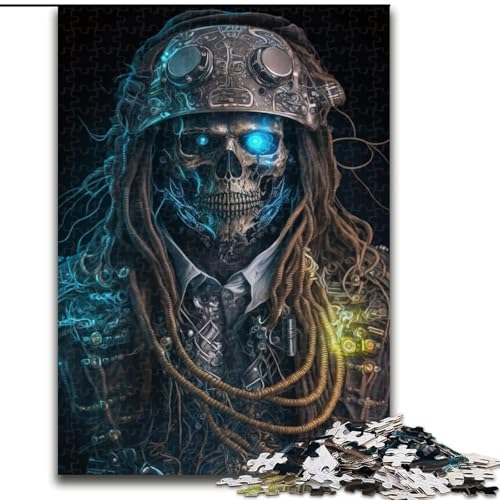 Puzzle 1000 Teile, Kapitän Skelett, aus Holz, perfektes Weihnachts- und Neujahrsgeschenk, Feiertagsgeschenk, 50x75cm, für Geburtstag, Feiertage, Weihnachten, Halloween Puzzle 1000 Teile, Kapitän Skelett, aus Holz, perfektes Weihnachts- und Neujahrsgeschenk, Feiertagsgeschenk, 50x75cm, für Geburtstag, Feiertage, Weihnachten, Halloween von LiJianXXR