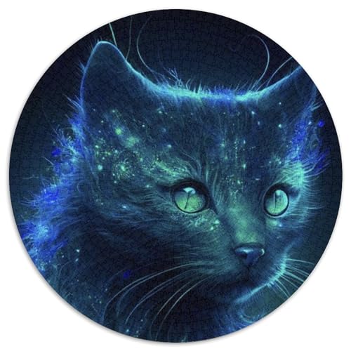 Puzzle 1000 Teile, Katzen-Puzzle aus Karton für Erwachsene, anspruchsvolles Denkspiel für Teenager, Spaß für den Familienspieleabend, 67,5 x 67,5 cm Puzzle 1000 Teile, Katzen-Puzzle aus Karton für Erwachsene, anspruchsvolles Denkspiel für Teenager, Spaß für den Familienspieleabend, 67,5 x 67,5 cm von LiJianXXR