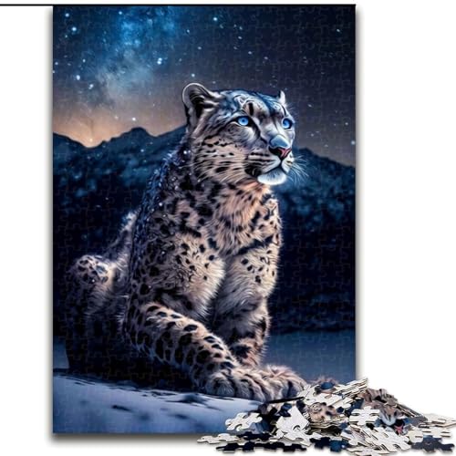 Puzzle 1000 Teile, Leopard, aus Holz, perfektes Weihnachts- und Neujahrsgeschenk, Feiertagsgeschenk, 50x75cm, für Geburtstag, Feiertage, Weihnachten, Halloween Puzzle 1000 Teile, Leopard, aus Holz, perfektes Weihnachts- und Neujahrsgeschenk, Feiertagsgeschenk, 50x75cm, für Geburtstag, Feiertage, Weihnachten, Halloween von LiJianXXR