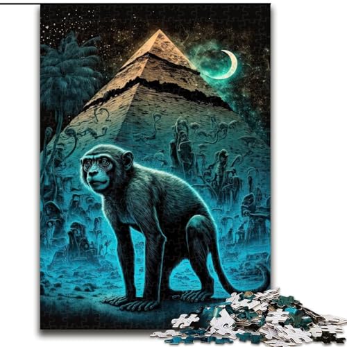 Puzzle 1000 Teile, Mythisches Tier-Puzzle aus Karton, Spaß für die ganze Familie, perfekt für Geburtstage, Feiertage, 1000 Teile(26x38cm) von LiJianXXR