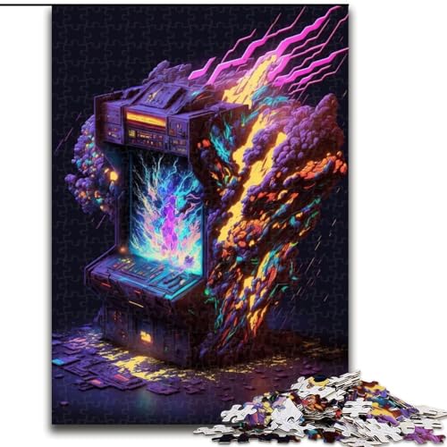 Puzzle 1000 Teile, Neon-Spiel aus Holz, perfektes Weihnachts- und Neujahrsgeschenk, Feiertagsgeschenk 50x75cm für Geburtstag, Feiertag, Weihnachten, Halloween Puzzle 1000 Teile, Neon-Spiel aus Holz, perfektes Weihnachts- und Neujahrsgeschenk, Feiertagsgeschenk 50x75cm für Geburtstag, Feiertag, Weihnachten, Halloween von LiJianXXR