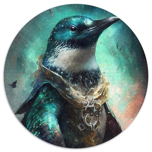 Puzzle 1000 Teile, Pinguin14, 1000 Teile, runde Puzzles für Erwachsene, für Teenager und Familienspaß – DIY-Denkspiel, Geschenk, 67,5 x 67,5 cm Puzzle 1000 Teile, Pinguin14, 1000 Teile, runde Puzzles für Erwachsene, für Teenager und Familienspaß – DIY-Denkspiel, Geschenk, 67,5 x 67,5 cm von LiJianXXR