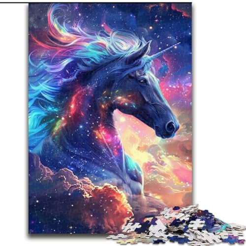 Puzzle 1000 Teile, Traumhaftes lila Pferd aus Holz, perfektes Weihnachts- und Neujahrsgeschenk, Feiertagsgeschenk 50x75cm für Geburtstag, Feiertag, Weihnachten, Halloween Puzzle 1000 Teile, Traumhaftes lila Pferd aus Holz, perfektes Weihnachts- und Neujahrsgeschenk, Feiertagsgeschenk 50x75cm für Geburtstag, Feiertag, Weihnachten, Halloween von LiJianXXR