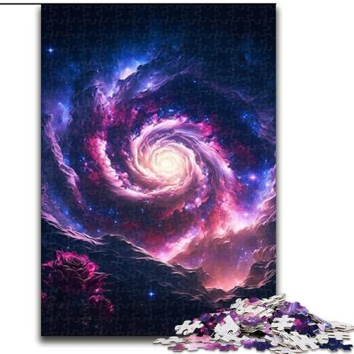 Puzzle 1000 Teile, kosmische Blume aus Holz, perfektes Weihnachts- und Neujahrsgeschenk, Feiertagsgeschenk 50x75cm für Geburtstag, Feiertag, Weihnachten, Halloween Puzzle 1000 Teile, kosmische Blume aus Holz, perfektes Weihnachts- und Neujahrsgeschenk, Feiertagsgeschenk 50x75cm für Geburtstag, Feiertag, Weihnachten, Halloween von LiJianXXR
