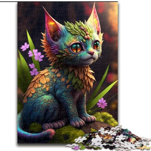Puzzle 1000 Teile, süße Drachen aus Holz, EIN tolles Geschenk für Familienspaß, 50x75cm, Kunstwerk-Dekor, Intelligenzspielzeug für Indoor-Spiele mit der Familie Puzzle 1000 Teile, süße Drachen aus Holz, EIN tolles Geschenk für Familienspaß, 50x75cm, Kunstwerk-Dekor, Intelligenzspielzeug für Indoor-Spiele mit der Familie von LiJianXXR