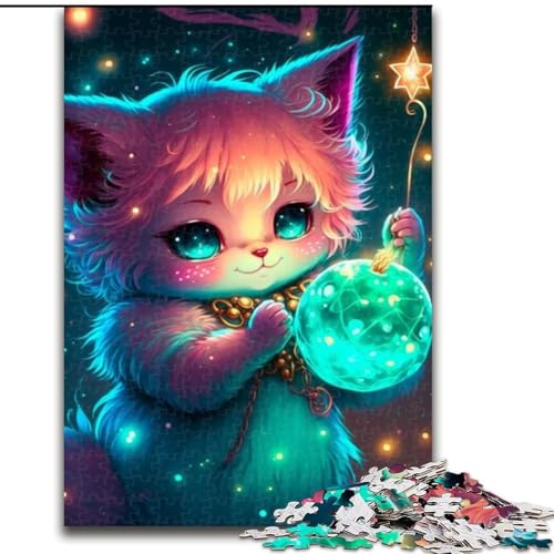 Puzzle 1000 Teile, süßes Drachenbaby, aus Holz, hochschwieriges Denkspiel für Teenager, 50x75cm, als Geburtstags-, Urlaubs-, Weihnachts Puzzle 1000 Teile, süßes Drachenbaby, aus Holz, hochschwieriges Denkspiel für Teenager, 50x75cm, als Geburtstags-, Urlaubs-, Weihnachts von LiJianXXR