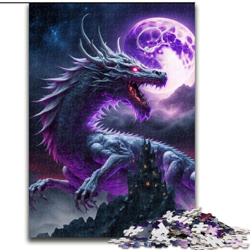 Puzzle 1000 Teile, tapferer Drache aus Holz, perfektes Weihnachts- und Neujahrsgeschenk, Feiertagsgeschenk 50x75cm für Geburtstag, Feiertage, Weihnachten, Halloween Puzzle 1000 Teile, tapferer Drache aus Holz, perfektes Weihnachts- und Neujahrsgeschenk, Feiertagsgeschenk 50x75cm für Geburtstag, Feiertage, Weihnachten, Halloween von LiJianXXR