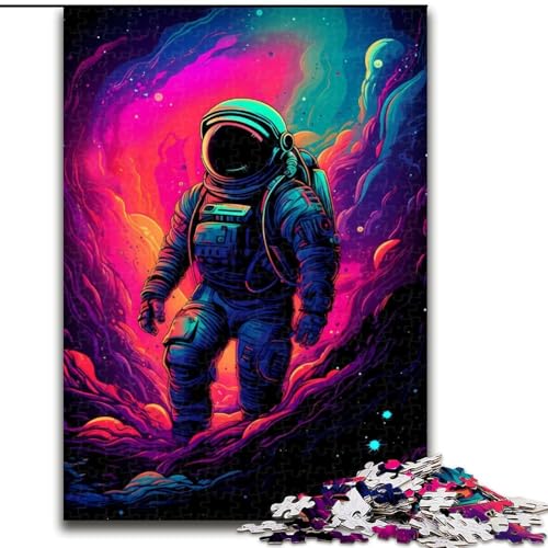 Puzzle 1000 Teile Astronauten-Nebelspaziergang aus Holz, hochschwieriges Denkspiel für Teenager 50x75cm als Geburtstags-, Urlaubs-, Weihnachts- und Halloweengeschenk Puzzle 1000 Teile Astronauten-Nebelspaziergang aus Holz, hochschwieriges Denkspiel für Teenager 50x75cm als Geburtstags-, Urlaubs-, Weihnachts- und Halloweengeschenk von LiJianXXR
