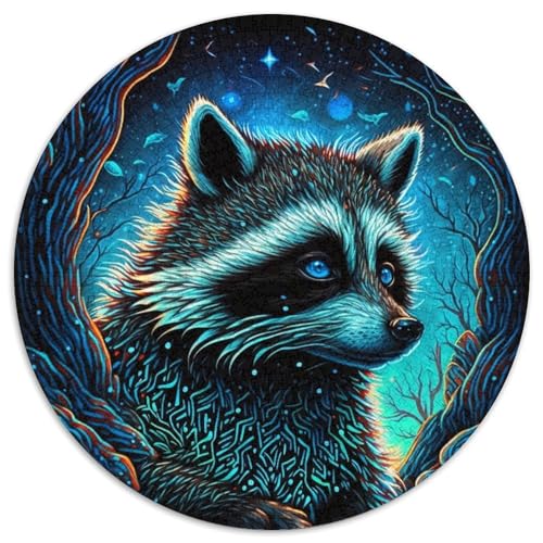 Puzzle 1000 Teile Astronauten-Waschbär, Papppuzzle für Erwachsene, anspruchsvolles Denkspiel für Teenager, Spaß für den Familienspieleabend, 67,5 x 67,5 cm Puzzle 1000 Teile Astronauten-Waschbär, Papppuzzle für Erwachsene, anspruchsvolles Denkspiel für Teenager, Spaß für den Familienspieleabend, 67,5 x 67,5 cm von LiJianXXR