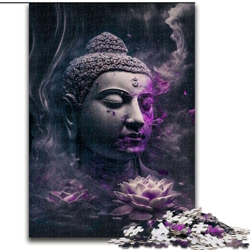 Puzzle 1000 Teile Buddha aus Holz, EIN tolles Geschenk für Familienspaß, 50x75cm, Kunstwerk-Dekor, Intelligenzspielzeug für Indoor-Spiele mit der Familie Puzzle 1000 Teile Buddha aus Holz, EIN tolles Geschenk für Familienspaß, 50x75cm, Kunstwerk-Dekor, Intelligenzspielzeug für Indoor-Spiele mit der Familie von LiJianXXR