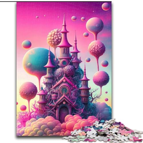 Puzzle 1000 Teile Candyland für Kinderzimmer aus Holz, perfektes Weihnachts- und Neujahrsgeschenk, Feiertagsgeschenk 50x75cm für Geburtstag, Feiertage, Weihnachten, Halloween Puzzle 1000 Teile Candyland für Kinderzimmer aus Holz, perfektes Weihnachts- und Neujahrsgeschenk, Feiertagsgeschenk 50x75cm für Geburtstag, Feiertage, Weihnachten, Halloween von LiJianXXR