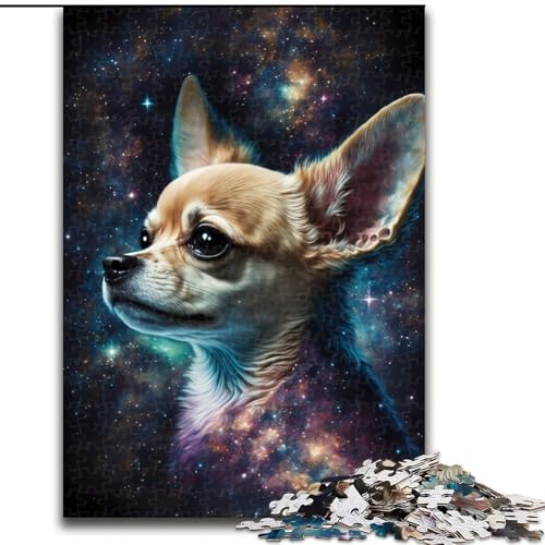 Puzzle 1000 Teile Chihuahua-Hund aus Holz, hochschwieriges Denkspiel für Teenager 50x75cm zum Geburtstag, Feiertag, Weihnachten Puzzle 1000 Teile Chihuahua-Hund aus Holz, hochschwieriges Denkspiel für Teenager 50x75cm zum Geburtstag, Feiertag, Weihnachten von LiJianXXR
