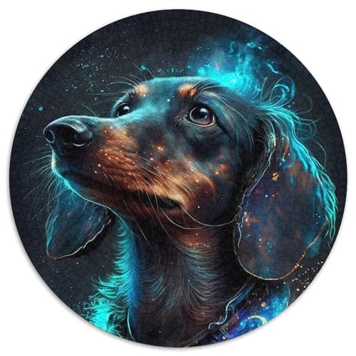 Puzzle 1000 Teile Dackel, Papppuzzle für Erwachsene, anspruchsvolles Denkspiel für Teenager, Spaß für den Familienspieleabend, 67,5 x 67,5 cm Puzzle 1000 Teile Dackel, Papppuzzle für Erwachsene, anspruchsvolles Denkspiel für Teenager, Spaß für den Familienspieleabend, 67,5 x 67,5 cm von LiJianXXR