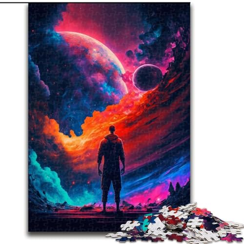 Puzzle 1000 Teile Ende des Universums aus Holz, perfektes Weihnachts- und Neujahrsgeschenk, Feiertagsgeschenk 50x75cm für Geburtstag, Feiertage, Weihnachten, Halloween Puzzle 1000 Teile Ende des Universums aus Holz, perfektes Weihnachts- und Neujahrsgeschenk, Feiertagsgeschenk 50x75cm für Geburtstag, Feiertage, Weihnachten, Halloween von LiJianXXR