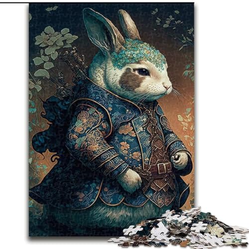 Puzzle 1000 Teile Fantasie-Kaninchen aus Holz, Hochschwieriges Denkspiel für Teenager 50x75cm zum Geburtstags-, Urlaubs-, Weihnachts Puzzle 1000 Teile Fantasie-Kaninchen aus Holz, Hochschwieriges Denkspiel für Teenager 50x75cm zum Geburtstags-, Urlaubs-, Weihnachts von LiJianXXR