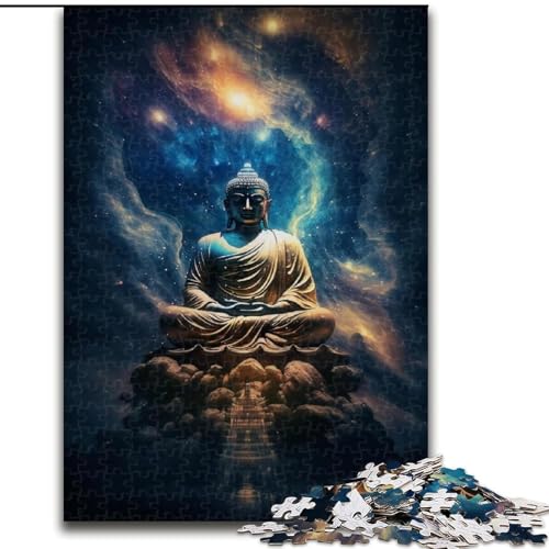 Puzzle 1000 Teile Fantasy-Buddha aus Holz, EIN tolles Geschenk für Familienspaß, 50x75cm, Kunstwerk-Dekor, Intelligenzspielzeug für Indoor-Spiele mit der Familie Puzzle 1000 Teile Fantasy-Buddha aus Holz, EIN tolles Geschenk für Familienspaß, 50x75cm, Kunstwerk-Dekor, Intelligenzspielzeug für Indoor-Spiele mit der Familie von LiJianXXR