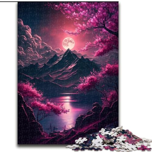 Puzzle 1000 Teile Japanische Landschaft Neon aus Holz, Hochschwieriges Denkspiel für Teenager 50x75cm als Geburtstags-, Urlaubs-, Weihnachts- und Halloweengeschenk Puzzle 1000 Teile Japanische Landschaft Neon aus Holz, Hochschwieriges Denkspiel für Teenager 50x75cm als Geburtstags-, Urlaubs-, Weihnachts- und Halloweengeschenk von LiJianXXR