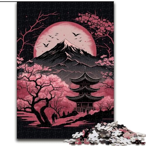 Puzzle 1000 Teile Japanischer Tempel aus Holz, Hochschwieriges Denkspiel für Teenager 50x75cm als Geburtstags-, Urlaubs-, Weihnachts- und Halloweengeschenk Puzzle 1000 Teile Japanischer Tempel aus Holz, Hochschwieriges Denkspiel für Teenager 50x75cm als Geburtstags-, Urlaubs-, Weihnachts- und Halloweengeschenk von LiJianXXR