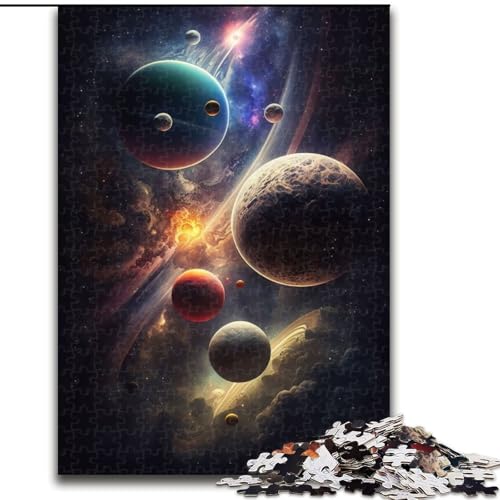 Puzzle 1000 Teile Jenseits der Milchstraße aus Holz, perfektes Weihnachts- und Neujahrsgeschenk, Feiertagsgeschenk 50x75cm für Geburtstag, Feiertage, Weihnachten, Halloween Puzzle 1000 Teile Jenseits der Milchstraße aus Holz, perfektes Weihnachts- und Neujahrsgeschenk, Feiertagsgeschenk 50x75cm für Geburtstag, Feiertage, Weihnachten, Halloween von LiJianXXR