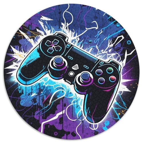 Puzzle 1000 Teile Lightning Gaming Puzzles für Erwachsene zum Entspannen und Herausfordern, farbenfrohe Heimdekorationskunst, Freunde, 67,5 x 67,5 cm Puzzle 1000 Teile Lightning Gaming Puzzles für Erwachsene zum Entspannen und Herausfordern, farbenfrohe Heimdekorationskunst, Freunde, 67,5 x 67,5 cm von LiJianXXR