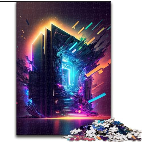 Puzzle 1000 Teile Neon-Spiel aus Holz, EIN tolles Geschenk für Familienspaß, 50x75cm, Kunstwerk-Dekor, Intelligenzspielzeug für Indoor-Spiele mit der Familie Puzzle 1000 Teile Neon-Spiel aus Holz, EIN tolles Geschenk für Familienspaß, 50x75cm, Kunstwerk-Dekor, Intelligenzspielzeug für Indoor-Spiele mit der Familie von LiJianXXR