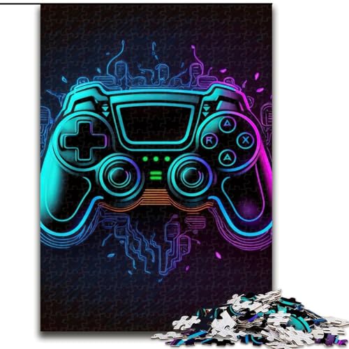 Puzzle 1000 Teile Neon-Spiel aus Holz, hochschwieriges Denkspiel für Teenager 50x75cm zum Geburtstag, Feiertag, Weihnachten Puzzle 1000 Teile Neon-Spiel aus Holz, hochschwieriges Denkspiel für Teenager 50x75cm zum Geburtstag, Feiertag, Weihnachten von LiJianXXR