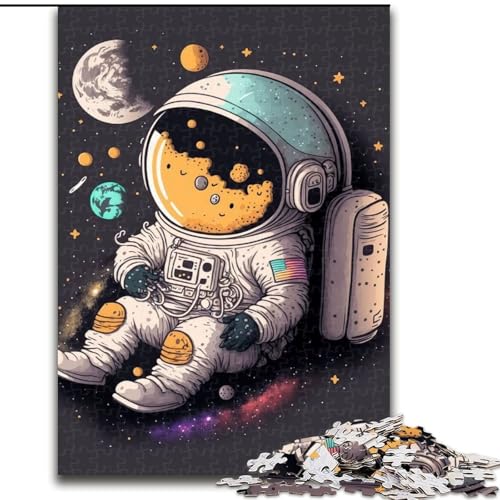 Puzzle 1000 Teile für Erwachsene, Astronaut im Weltraum, aus Holz, perfektes Weihnachts- und Neujahrsgeschenk, Feiertagsgeschenk, 50x75cm, für Heimdekoration, Gehirntraining und Feiertagsgeschenke Puzzle 1000 Teile für Erwachsene, Astronaut im Weltraum, aus Holz, perfektes Weihnachts- und Neujahrsgeschenk, Feiertagsgeschenk, 50x75cm, für Heimdekoration, Gehirntraining und Feiertagsgeschenke von LiJianXXR