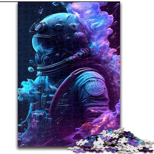 Puzzle 1000 Teile für Erwachsene, Galactic Diver Puzzle aus Karton, Denkspiel, interaktives Familienspiel, geeignet für Kinder ab 14 Jahren, 1000 Teile(26x38cm) von LiJianXXR