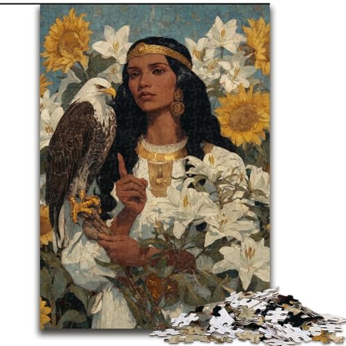Puzzle 1000 Teile für Erwachsene, Geschenk Porträt von Maria, der Mutter, geeignet für Kinder ab 14 Jahren, Lernspiele für zu Hause, DIY-Spielzeug, Kunstwerk, Geschenk (Größe 50x75cm) von LiJianXXR