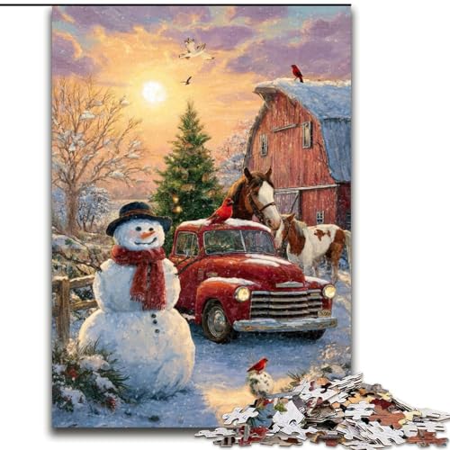 Puzzle 1000 Teile für Erwachsene, Nachthimmelbaum, Elefantenspielzeug, Denkspiel, Geburtstagsgeschenk, Geschenke, Wandkunst für Kinder ab 14 Jahren (Größe 50x75cm) von LiJianXXR