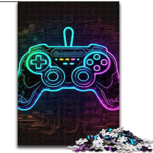 Puzzle 1000 Teile für Erwachsene, Neon-Spiel aus Holz, Eltern, Partner, Freunde – ab 14 Jahren, 50x75cm, Geburtstagsparty für Männer und Frauen Puzzle 1000 Teile für Erwachsene, Neon-Spiel aus Holz, Eltern, Partner, Freunde – ab 14 Jahren, 50x75cm, Geburtstagsparty für Männer und Frauen von LiJianXXR