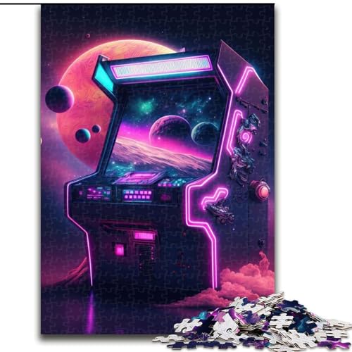 Puzzle 1000 Teile für Erwachsene, Neon-Spiel aus Holz, lustiges Geschenk und Aktivität für Zuhause, 50x75cm, DIY-Kunstdekor Puzzle 1000 Teile für Erwachsene, Neon-Spiel aus Holz, lustiges Geschenk und Aktivität für Zuhause, 50x75cm, DIY-Kunstdekor von LiJianXXR
