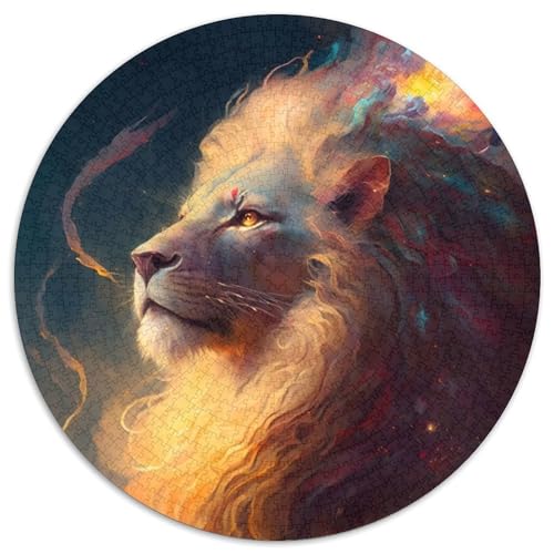 Puzzle 1000 Teile für Erwachsene, Stolz und Macht, runde Puzzles 1000 Teile für Erwachsene für Teenager und Jugendliche, ideales Geburtstags, 67,5 x 67,5 cm Puzzle 1000 Teile für Erwachsene, Stolz und Macht, runde Puzzles 1000 Teile für Erwachsene für Teenager und Jugendliche, ideales Geburtstags, 67,5 x 67,5 cm von LiJianXXR