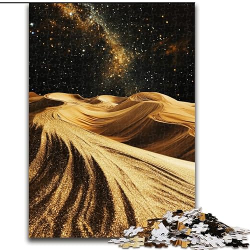 Puzzle 1000 Teile für Erwachsene, Wüstenlandschaft, Geschenk, geeignet für Kinder ab 14 Jahren, Lernspiele für zu Hause, DIY-Spielzeug, Kunstwerk, Geschenk (Größe 26x38cm) von LiJianXXR