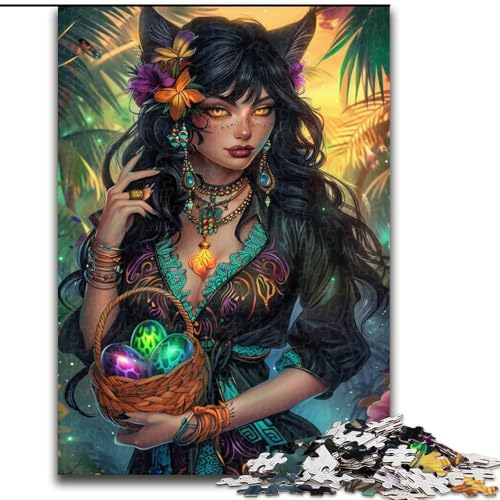 Puzzle 1000 Teile für Erwachsene, hyperrealistische Fantasie, für Erwachsene ab 14 Jahren, Lernspiel, Herausforderung, Spielzeug, Geschenk zum Geburtstag (Größe 26x38cm) von LiJianXXR