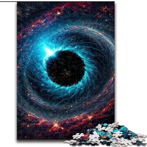 Puzzle 1000 Teile für Erwachsene,Blaues Weltraumloch,aus Holz,lustiges Geschenk und Aktivität für zu Hause,50x75cm,Denksportaufgabe,Spiel für Erwachsene,interaktive Aktivität für die ganze Familie Puzzle 1000 Teile für Erwachsene,Blaues Weltraumloch,aus Holz,lustiges Geschenk und Aktivität für zu Hause,50x75cm,Denksportaufgabe,Spiel für Erwachsene,interaktive Aktivität für die ganze Familie von LiJianXXR