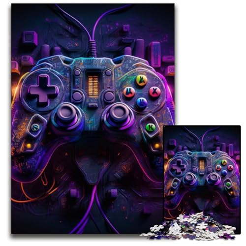Puzzle 1000 Teile für Erwachsene Neon-Spiel Schwierige Puzzles für Erwachsene Teenager, Paare und Freunde zum Geburtstag, Weihnachten 26x38cm/10,23x14,96 Zoll Puzzle 1000 Teile für Erwachsene Neon-Spiel Schwierige Puzzles für Erwachsene Teenager, Paare und Freunde zum Geburtstag, Weihnachten 26x38cm/10,23x14,96 Zoll von LiJianXXR