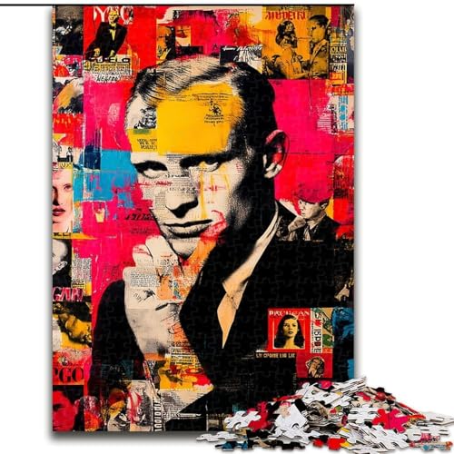 Puzzle 1000 Teile für Teenager Graffiti-Kunst, für 14+ Anspruchsvolles Spiel als Geschenk für die ganze Familie und Freunde (Größe 26x38cm) von LiJianXXR