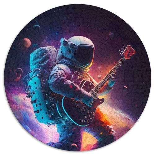 Puzzle für 1000 Teile, Weltraummusiker, 1000-teiliges rundes Puzzle für Erwachsene, Denkspiel für Teenager, 67,5 x 67,5 cm Puzzle für 1000 Teile, Weltraummusiker, 1000-teiliges rundes Puzzle für Erwachsene, Denkspiel für Teenager, 67,5 x 67,5 cm von LiJianXXR